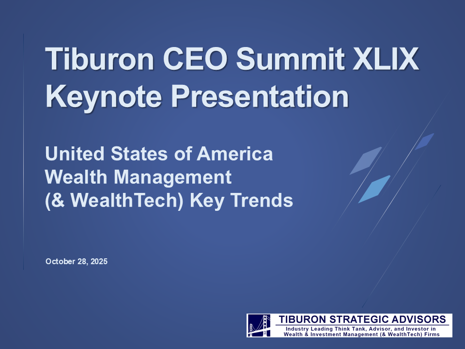 Tiburon CEO Summit XLIX Keynote